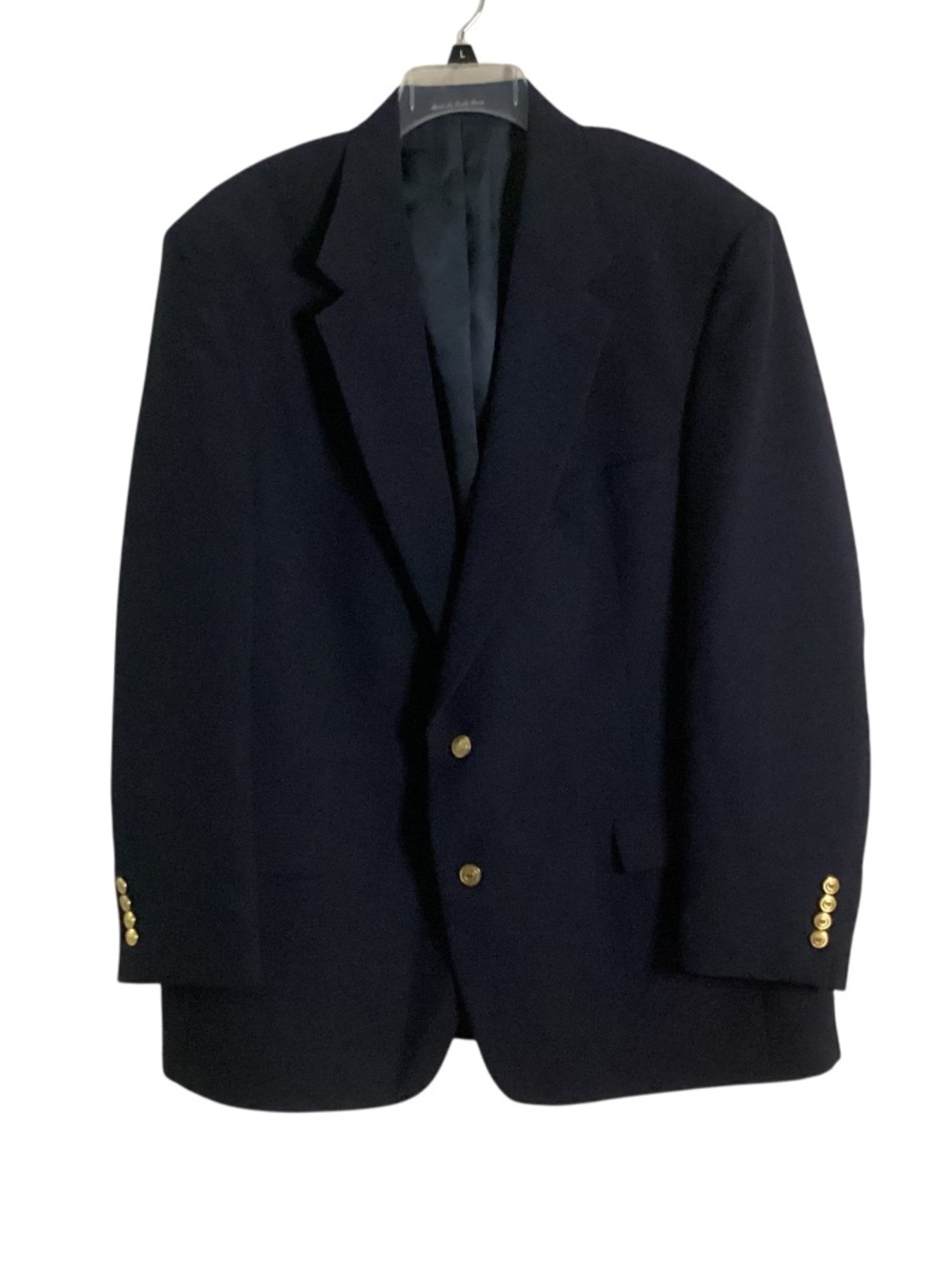 Wimbledon of England Black Wool Suit Blazer Jacket 48L